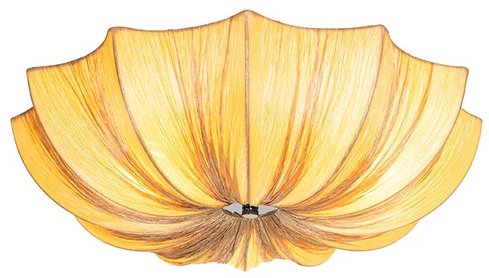 Plafoniera di design beige 52 cm 3 luci - Plu