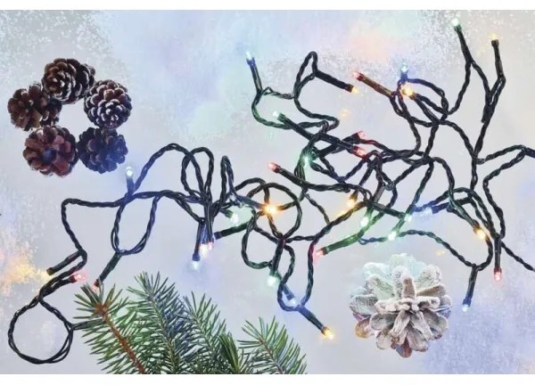 Catena luminosa LED da esterno 180 LED/23 m IP44 multicolore