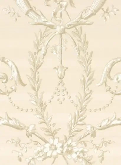 Little Greene Carta da parati Versailles - Dark Pearl