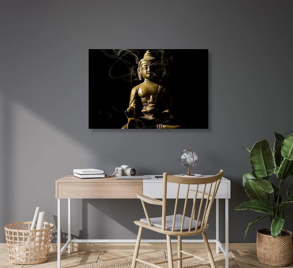 Quadro su tela – Statua del Buddha