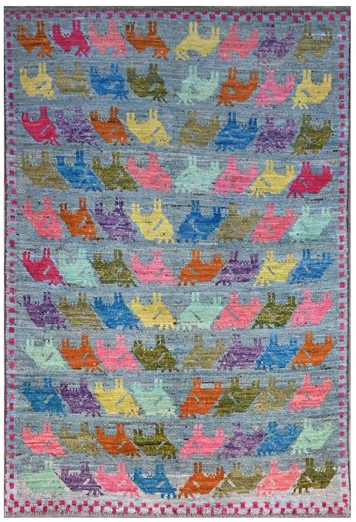 Berber Tappeto 120 x 190 (Pakistan) Annodato A Mano