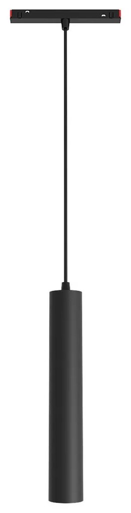 Lampada a Sospensione 10W Magnetica CCT CRI92 Nera Colore Bianco Variabile CCT