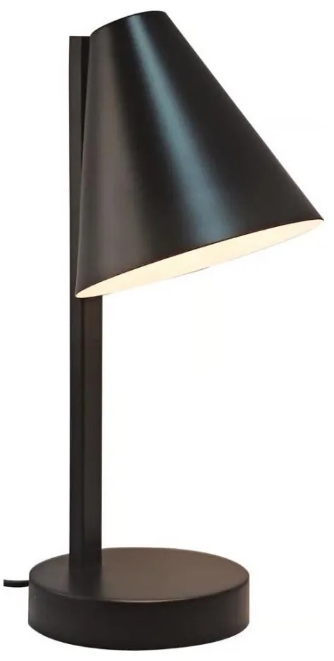 Nordlux - Lampada da tavolo WILMER 1xE14/40W/230V nera