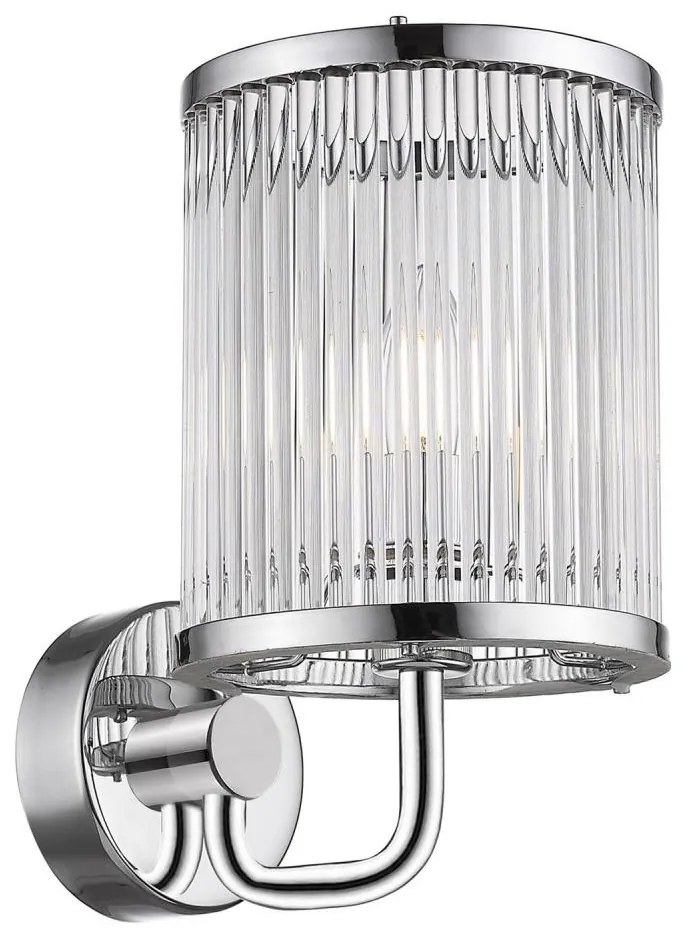 Zuma Line W0528-01F-F4AC - Applique SERGIO 1xE14/60W/230V cromo