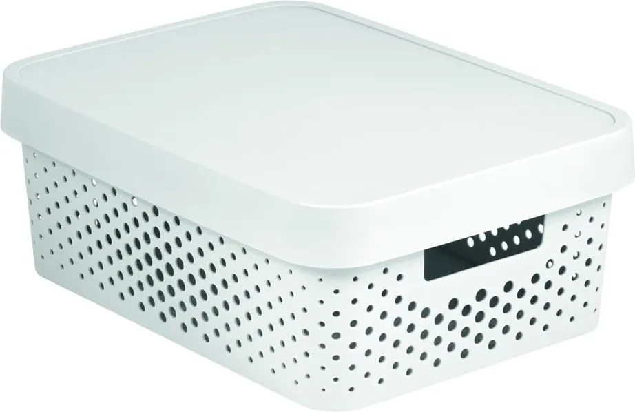 Contenitore bianco Simpla Lungo Fori Infinity - Curver