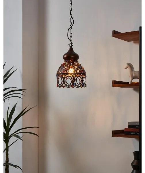 Eglo 49765 - Lampada a sospensione JADIDA 1xE27/60W