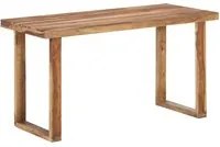 Tavolo da Pranzo 140x70x76 cm in Legno Massello di Sheesham 287356