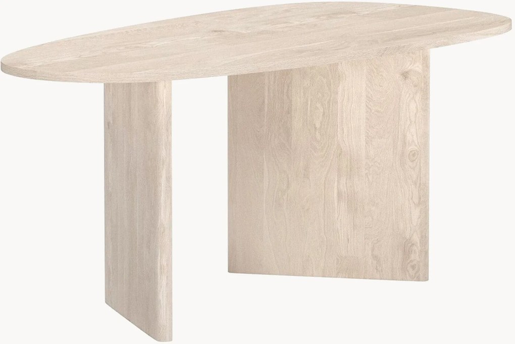 Tavolo ovale effetto legno Grönvik, 180 x 90 cm