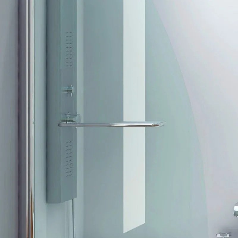 Parete vasca 85cm girevole altezza 140cm | KV10 - KAMALU