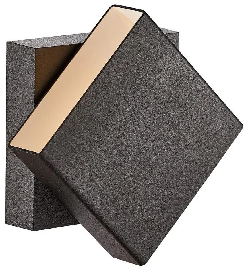 Nordlux - Lampada da parete dimmerabile a LED TURN LED/13,8W/230V nera