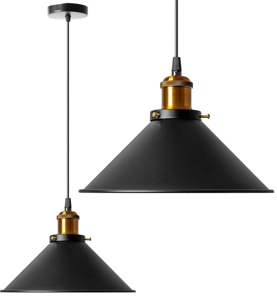 LAMPADA DA SOFFITTO PENSILE PORTO BLACK