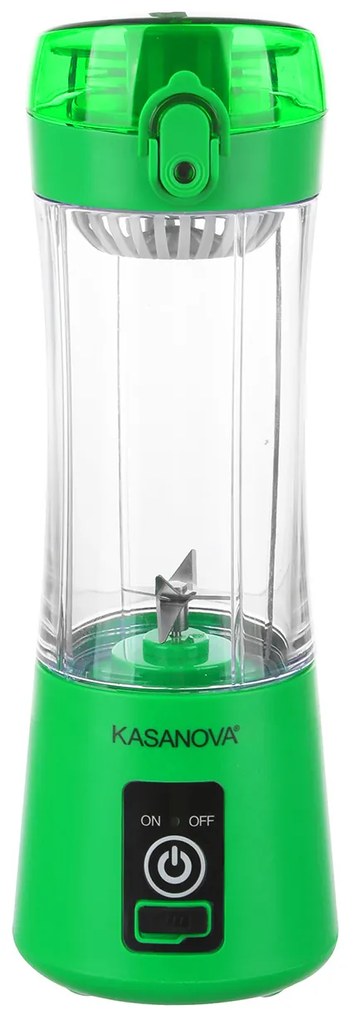Mini frullatore portatile senza fili 350 ml verde