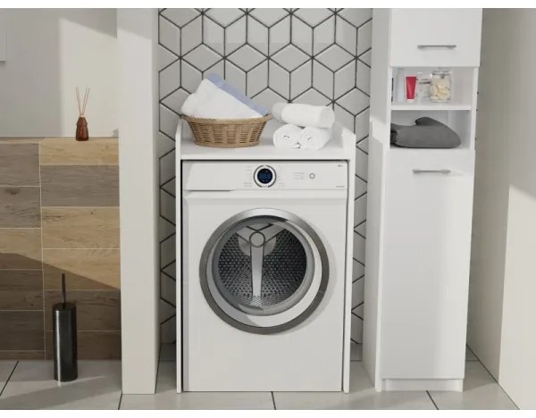 Mobile per lavatrice POLA 98x64 cm bianco