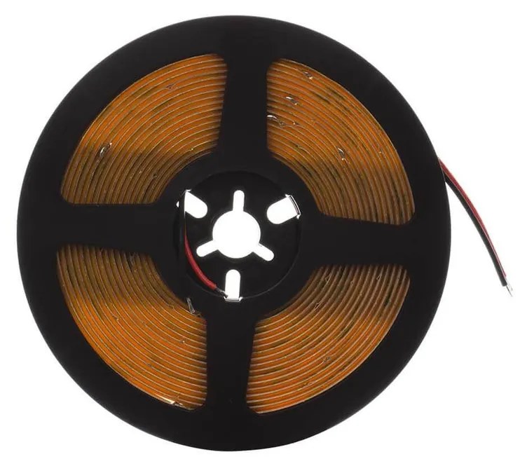 Striscia LED COB 8W/m 24VDC IP20 5m Professional Colore Bianco Freddo 5.700K