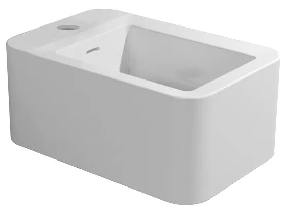 Flaminia Nile Bidet sospeso monoforo in ceramica bianco