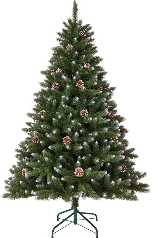 Albero di Natale artificiale Norway verde H 180 cm x Ø 57 cm