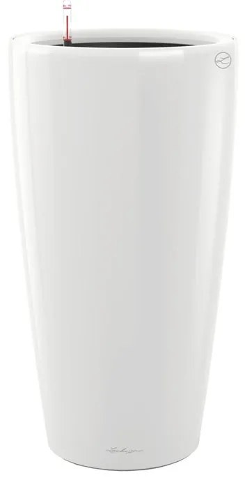 Vaso per piante e fiori Rondo Premium LECHUZA in polipropilene bianco H 56.0 cm Ø 32.0 cm