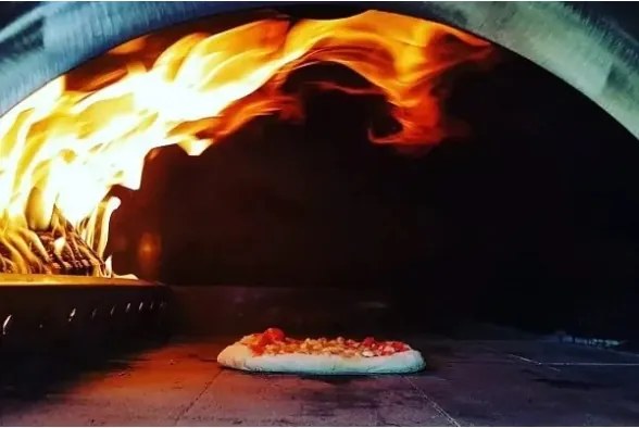 Forno A Legna Per Pizze Struttura In Acciaio 60x80 Cm Pulcinella Clementi