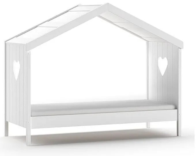 Letto bianco per bambini 90x200 cm Amori - Vipack