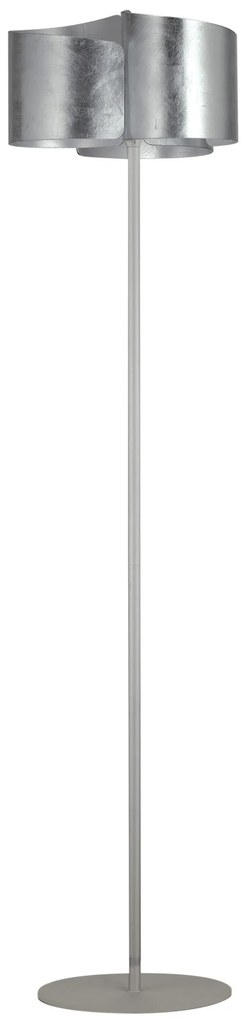 Lampadario Piantana Imagine Class Colore Silver 60W Mis  47 x 182,2 cm