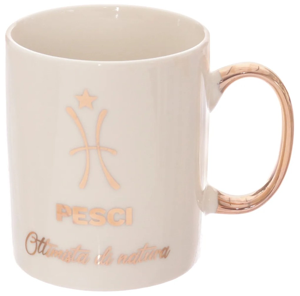 Tazza zodiaco Pesci In porcellana bone china