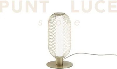 Lume led inkas oro in metallo 12w 1260lm cct 3000 e 3500k 29x16x16cm