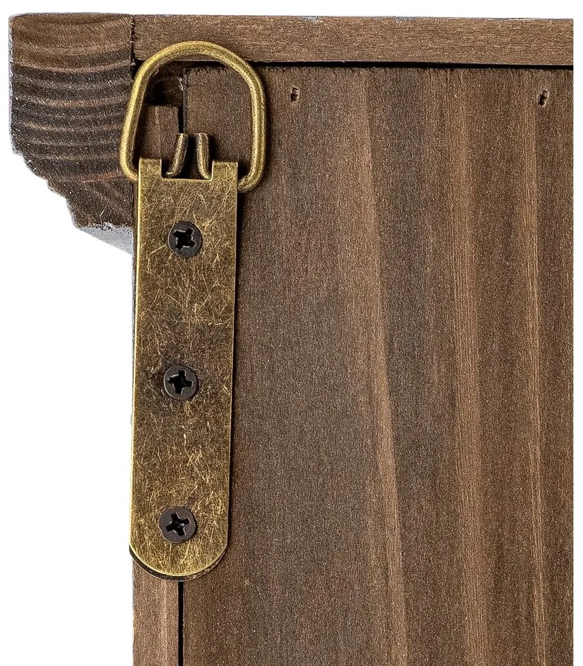 Vetrina in legno di abete blu 81x91 cm Hazem - Bloomingville