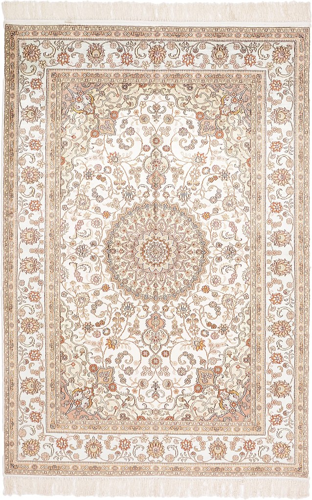 Ghom Tappeto orientale 130 x 190 (Cina) Annodato A Mano