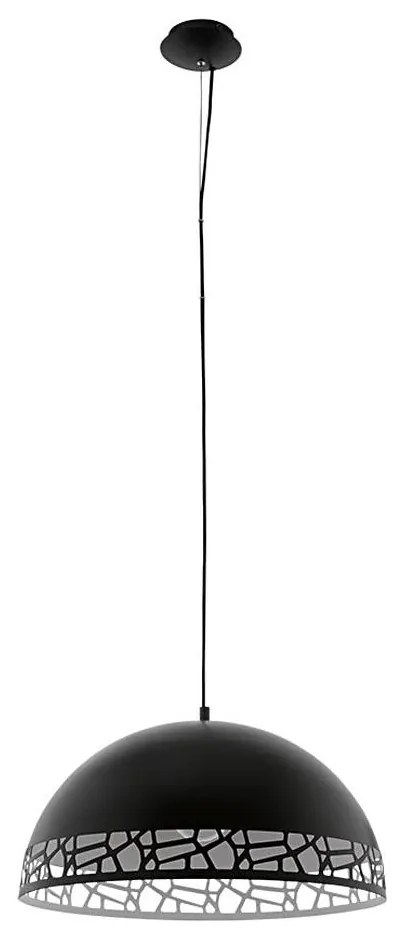 Eglo 79352 - Lampadario a sospensione con filo SAVIGNANO 1xE27/60W/230V