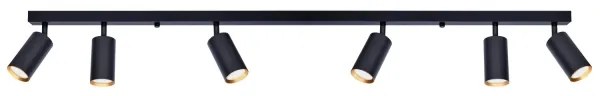 Brilagi - Faretto SELE 6xGU10/30W/230V nero/oro