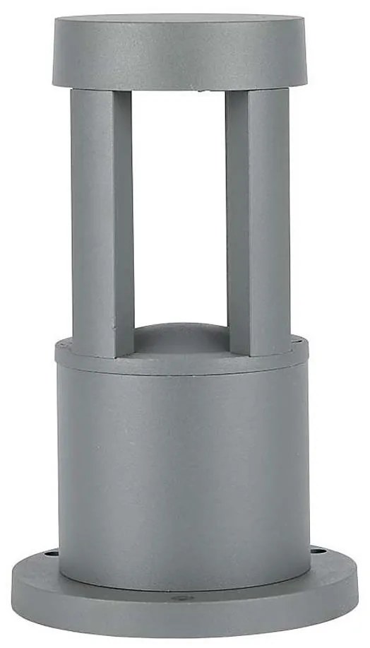LED Lampada da esterno LED/10W/230V 25cm 6400K IP65 grigio