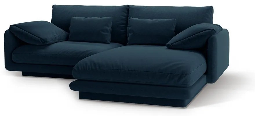 Divano angolare blu scuro (angolo destro) Torino - Micadoni Home