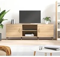 Mobile Porta TV Rovere Sonoma 150x30x50 cm in Legno Multistrato 829079