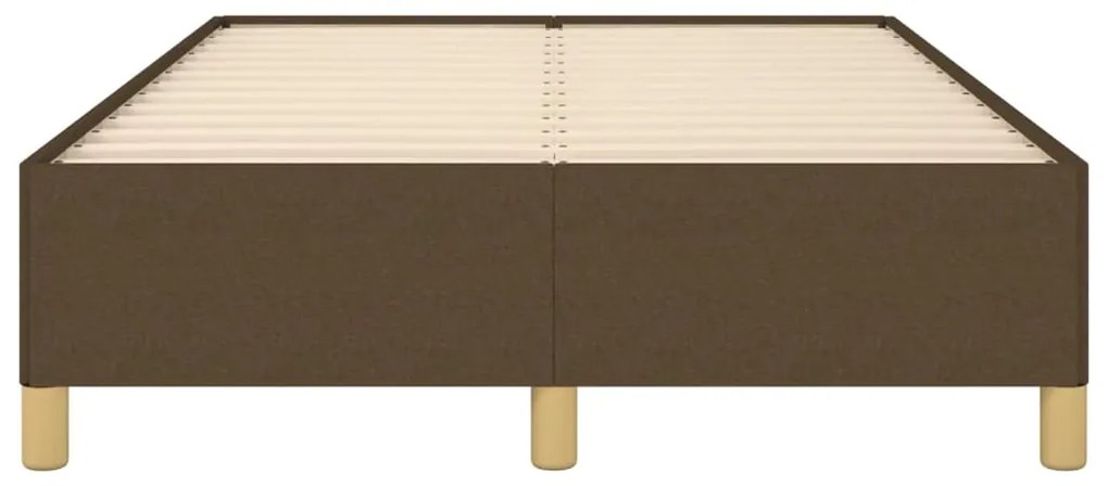 Giroletto marrone scuro 120x190 cm in tessuto
