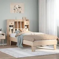 Letto senza Materasso 90x190 cm in Legno Massello di Pino 3308864