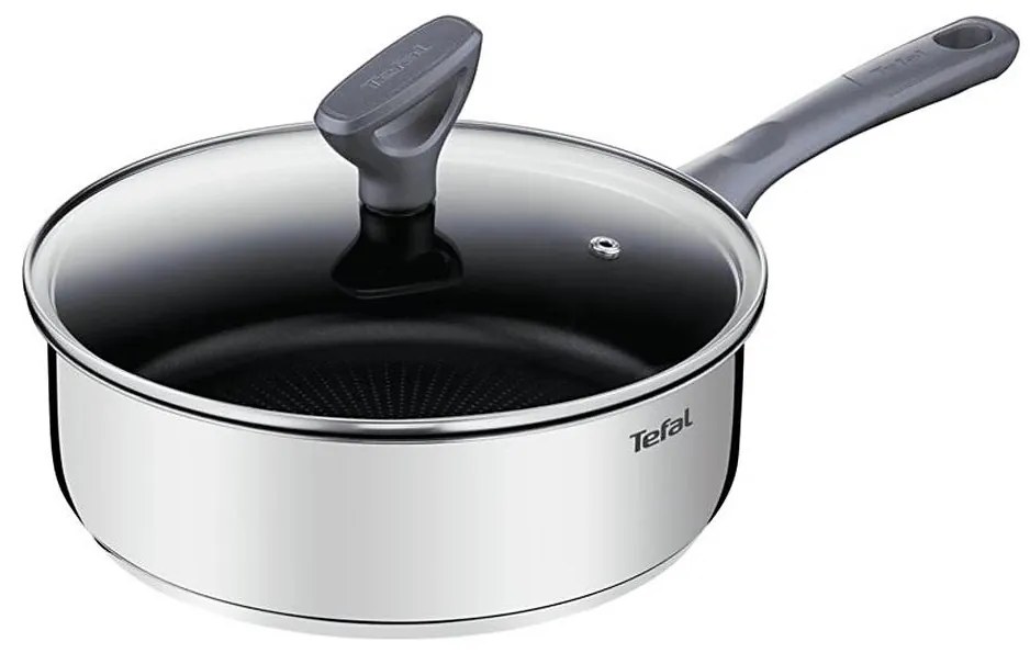 Tefal - Padella profonda con coperchio DAILY COOK 24 cm