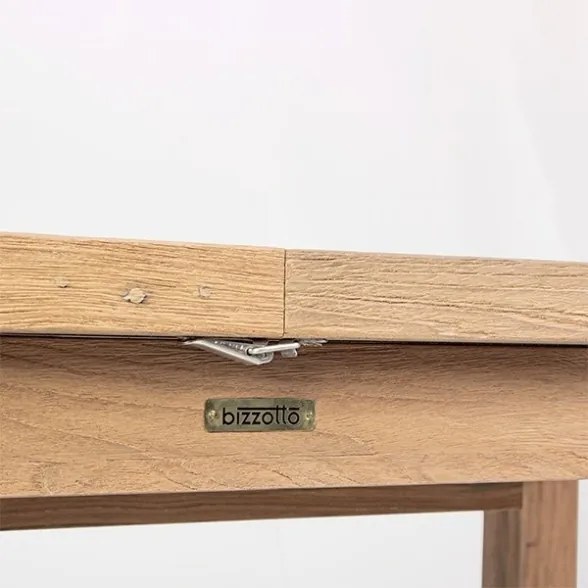 Tavolo Da Esterno Allungabile 160-220 Cm In Legno Massello Rustico FSC Bounty Bizzotto