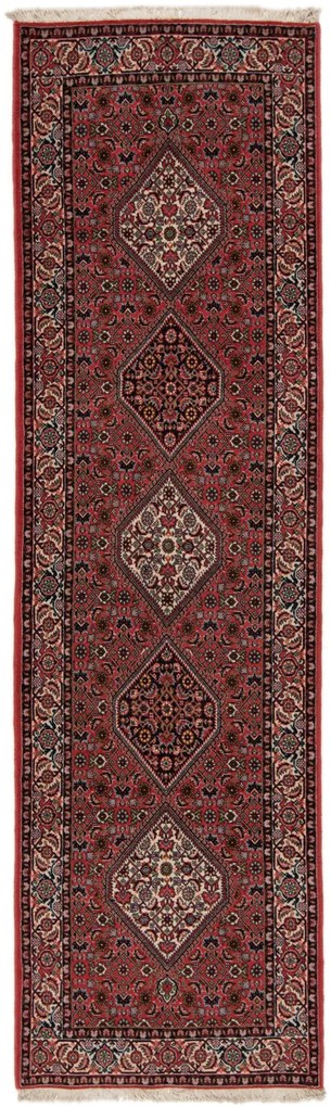 Bidjar Tappeto 90x310 (Iran) Annodato A Mano