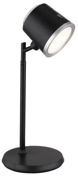 Globo 58454B - Lampada da tavolo LED dimmerabile touch MEEYA LED/6W/3,7V nera