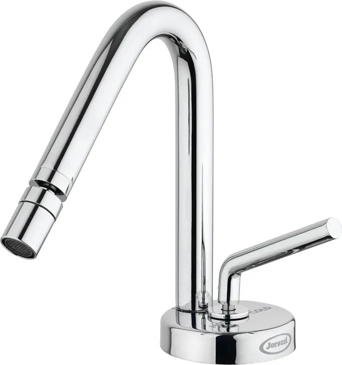 Rubinetto per bidet getto laminare cristallino Verbano JACUZZI RUBINETTERIA cromo lucido