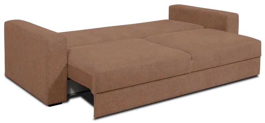 Divano letto marrone 238 cm Resmo - Scandic
