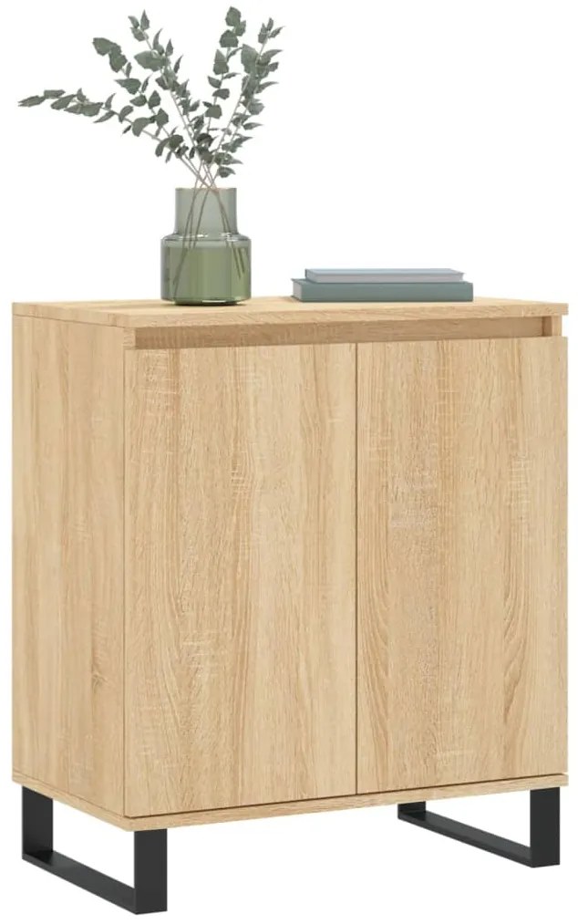 Credenza Rovere Sonoma 60x35x70 cm in Legno Multistrato