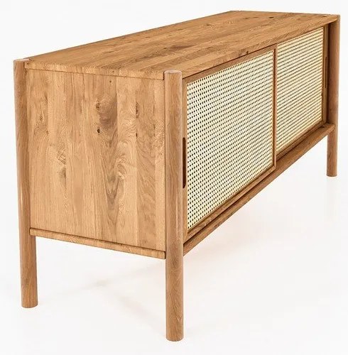 Tavolo TV in rovere 142x64 cm Pola - The Beds