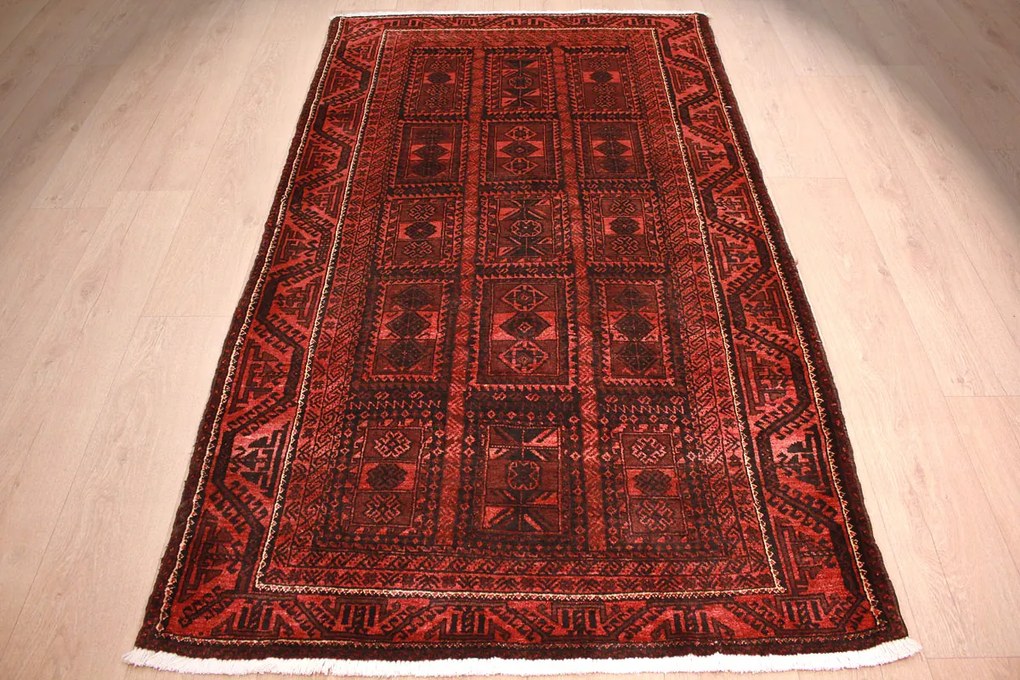 Beluch Tappeto 210x120 (Iran) Annodato A Mano