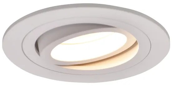 Zuma Line ARGU10-038-N - Faretto da incasso CHUCK 1xGU10/50W/230V bianco