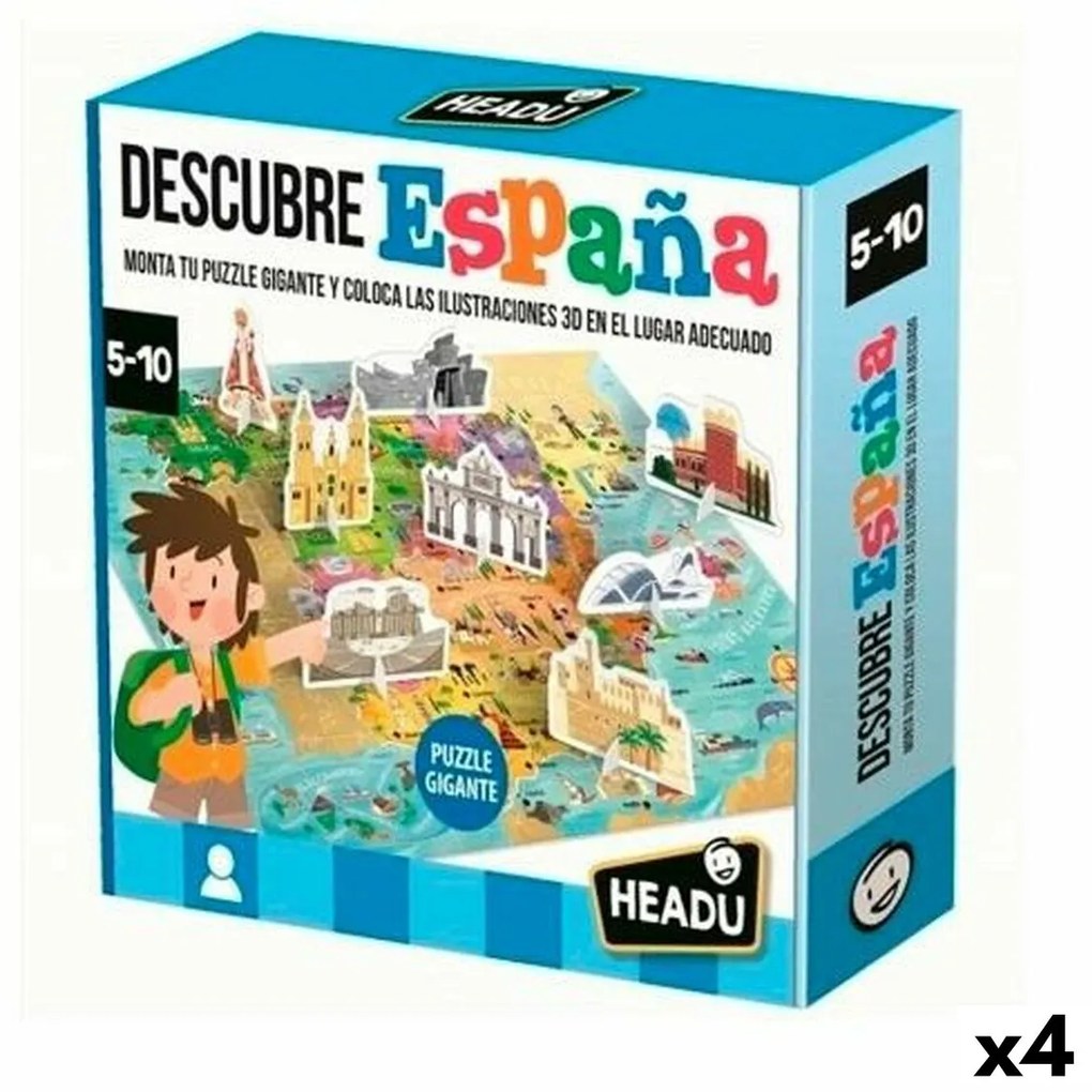 Gioco Educativo HEADU Descubre España (4 Unità)