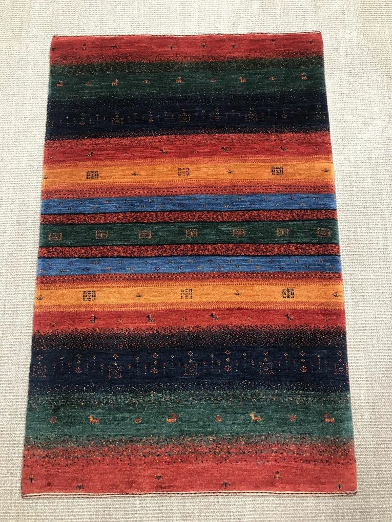 Loribaft Tappeto persiano 80x120 (Iran) Annodato A Mano