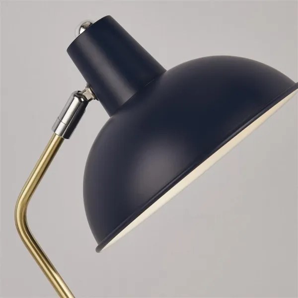 Searchlight EU60985NV - Lampada da tavolo ABERDEEN 1xE14/7W/230V blu