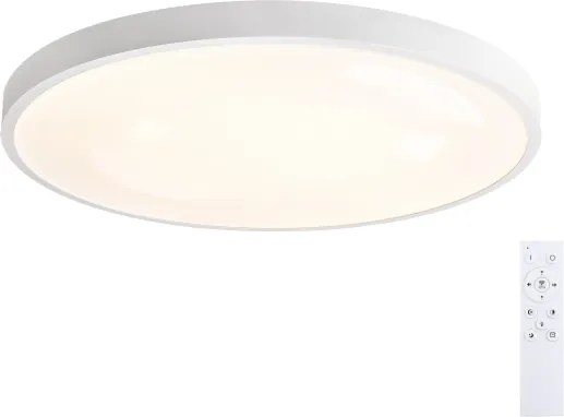 Brilagi - Lampada a LED dimmerabile GLASS POOL DOUBLE LED/80W/230V 60 cm bianca + telecomando