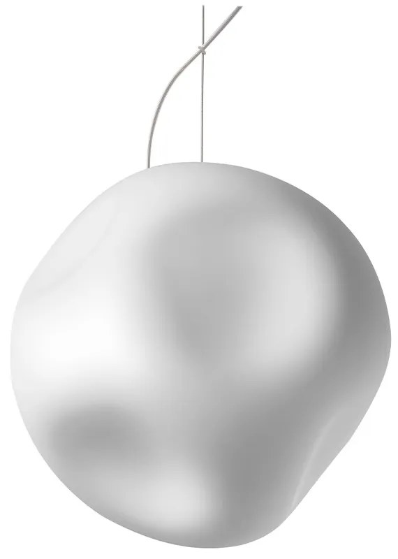 Foscarini - Hoba Media Lampada a Sospensione 10m Bianco Foscarini